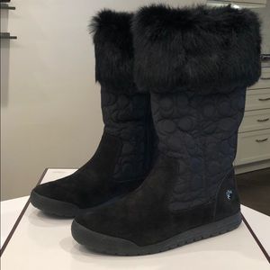 Winter mid calf boot